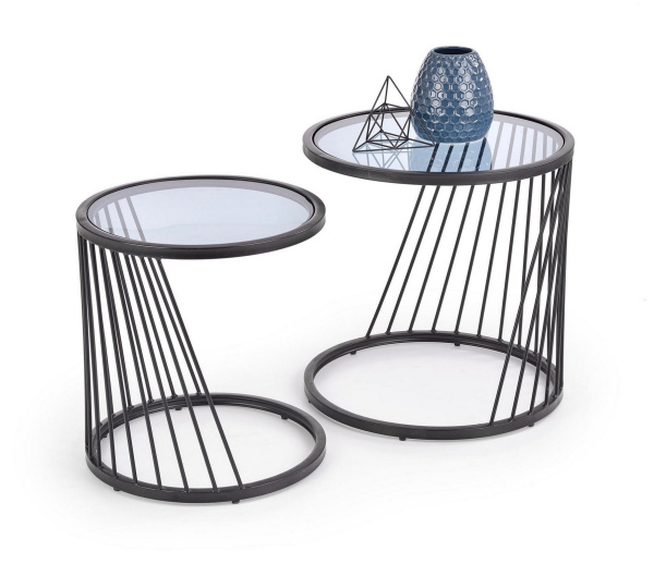 Набір столиків журнальних  Antilla Прозорий фото 3