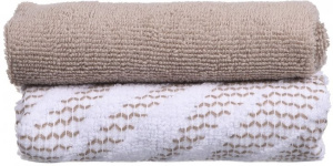 Набір кухонних рушників Ardesto SuperSoft, махрові, 2х40х60см, 100% бавовна фото 2 Набір кухонних рушників Ardesto SuperSoft, махрові, 2х40х60см, 100% бавовна фото 2