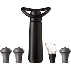 Набор VACU VIN WINE SAVER CONCERTO GIFT SET BLACK 5 предметов фото 1 Набор VACU VIN WINE SAVER CONCERTO GIFT SET BLACK 5 предметов фото 1