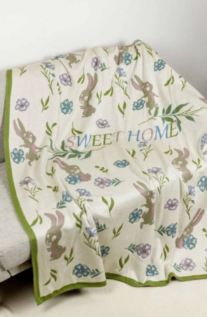 Плед Sweet home 90х130 см Прованс (28455) Плед Sweet home 90х130 см Прованс (28455)