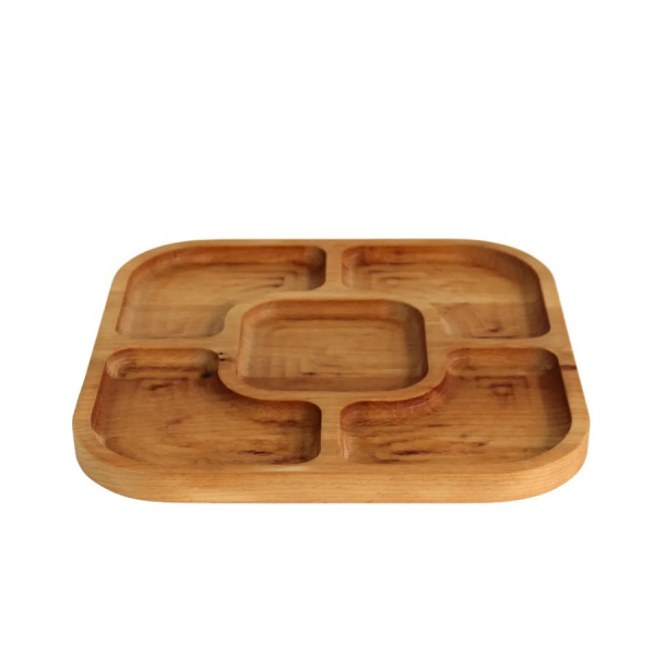 Менажница TASTE ТМ BRIZOLL, Бук , 5 секций фото 4