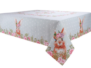 Гобеленова скатертина Lefard 140x260  см м'ятна 711-083 фото 1 Гобеленова скатертина Lefard 140x260  см м'ятна 711-083 фото 1