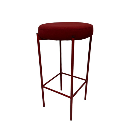Барний табурет Moon бордовий
