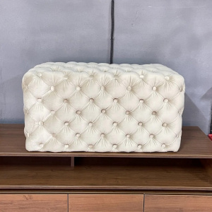 Банкетка DOUBLE CUBIC 83х45х45 с каретной стяжкой фото 2 Банкетка DOUBLE CUBIC 83х45х45 с каретной стяжкой фото 2