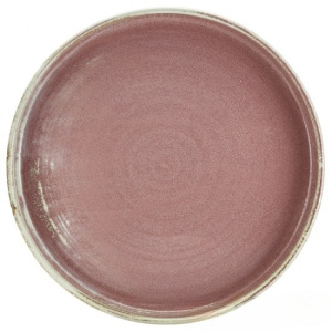 Тарілка з бортиком Terra Porcelain Rose Pink 26х3,3 см GenWare фото 1 Тарілка з бортиком Terra Porcelain Rose Pink 26х3,3 см GenWare фото 1