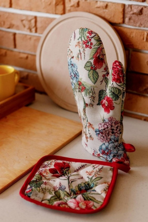 Прихватка Прованс Гуси 20х20 см