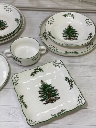 Тарілка супова Olens Біла зима 10,5 см 300 мл