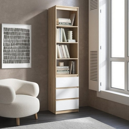 Пенал з відкритими полицями та ящиками R-25