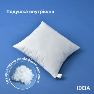 Подушка внутренняя ТМ IDEIA 45x45 см Белый фото 3 Подушка внутренняя ТМ IDEIA 45x45 см Белый фото 3