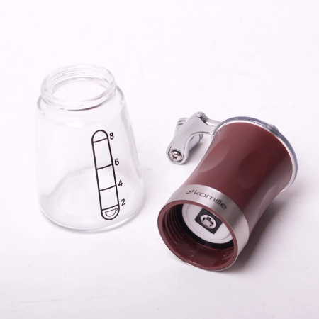 Кавомолка ручна Kamille 6.5х18.5 см механічна KM-7026