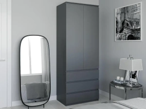 Шафа розпашна 2х дверна T210 фото 3