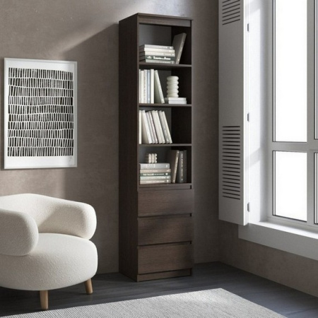 Пенал з відкритими полицями та ящиками R-25