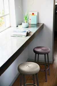 Стілець  Cozy Bar Stool бузковий фото 3 Стілець  Cozy Bar Stool бузковий фото 3