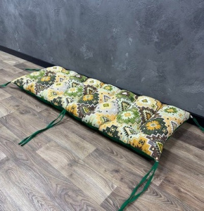 Подушка на підвіконник панама «Carpet» зелений фото 1 Подушка на підвіконник панама «Carpet» зелений фото 1