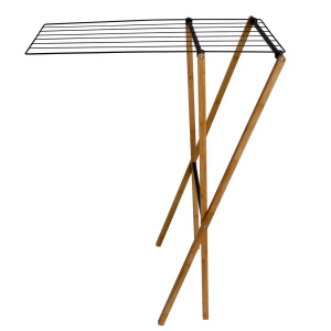 Сушарка для білизни підлогова Casa Si Bamboo Dryer S Braun фото 3 Сушарка для білизни підлогова Casa Si Bamboo Dryer S Braun фото 3