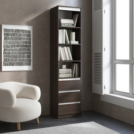 Пенал з відкритими полицями та ящиками R-25