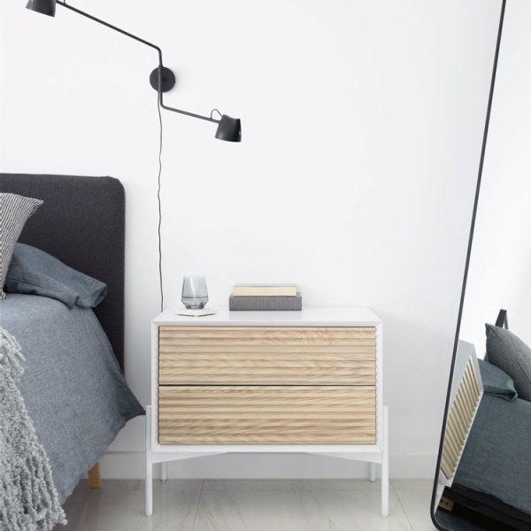 Прикроватная тумба Marielle белый   CC3011M50 фото 4