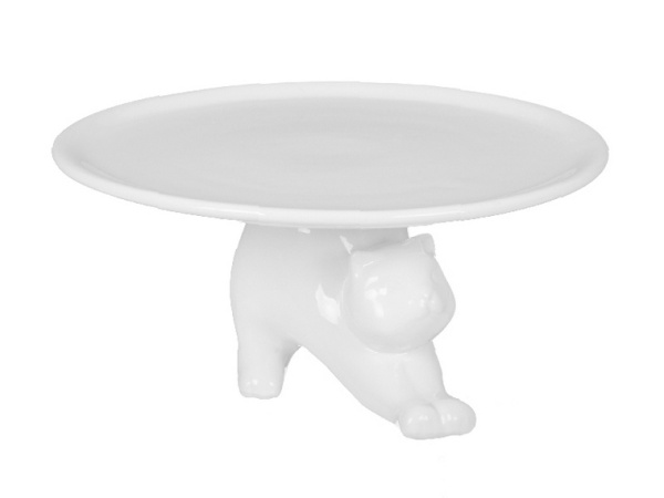 Подставка под торт Lefard Котик 22х22х10 см 940-237 фото 1