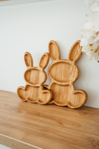 Тарілочка Wood Decor Зайчик фото 2 Тарілочка Wood Decor Зайчик фото 2