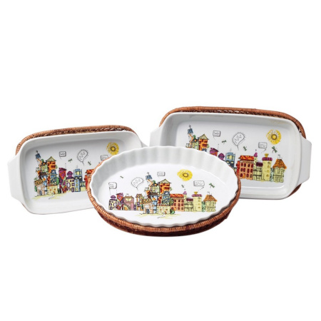 Форма Kamille керамічна для запікання 2.1л