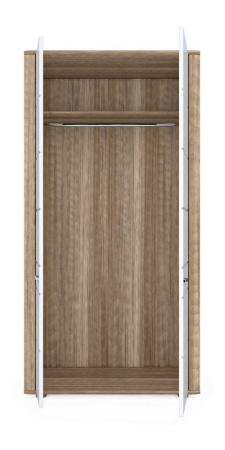 Шафа-розпашна Davin F білий сніг / дуб канйон