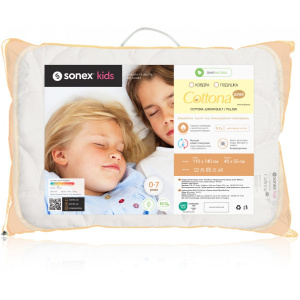 Подушка Sonex  бавовняна дитяча Cottona Junior  40 x 55 фото 5 Подушка Sonex  бавовняна дитяча Cottona Junior  40 x 55 фото 5