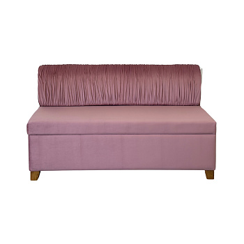 Диван для кафе та офісу ROYALLA 1,5 м рожевий