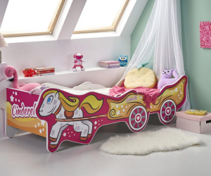 Кровать детская  Cinderella 70х160-200 фото 2 Кровать детская  Cinderella 70х160-200 фото 2