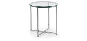 Журнальний столик VIVID хром 50х49  C336C07 фото 1 Журнальний столик VIVID хром 50х49  C336C07 фото 1