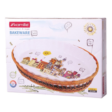 Форма Kamille керамічна для запікання 2.1л