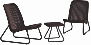 Набір меблів  Rio patio set коричневий фото 1 Набір меблів  Rio patio set коричневий фото 1
