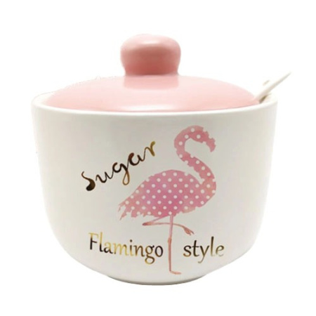 Цукорниця зложкою Фламінго 520мл