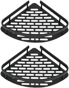 Полиця OPAL, колір чорний, розмір 22x28,5x48см, 2шт фото 1