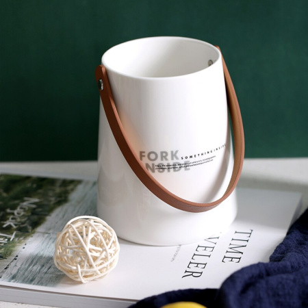 Підставка для столових приборів Olens Білий глянець 14 х 12 см