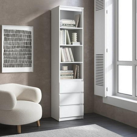 Пенал з відкритими полицями та ящиками R-25