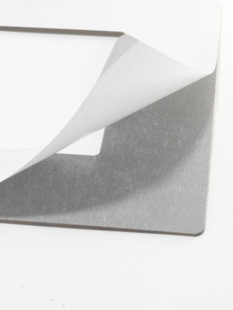 Дзеркальний настінний акриловий декор рамка наліпка під вимикач №15 золото 1шт.