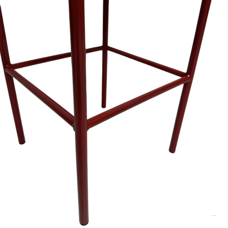 Барний табурет Moon бордовий