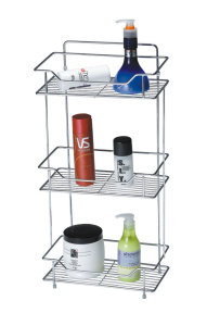 3-х ярусная полка Lemax, нерж. сталь (EBA-5002 S/S) фото 2 3-х ярусная полка Lemax, нерж. сталь (EBA-5002 S/S) фото 2