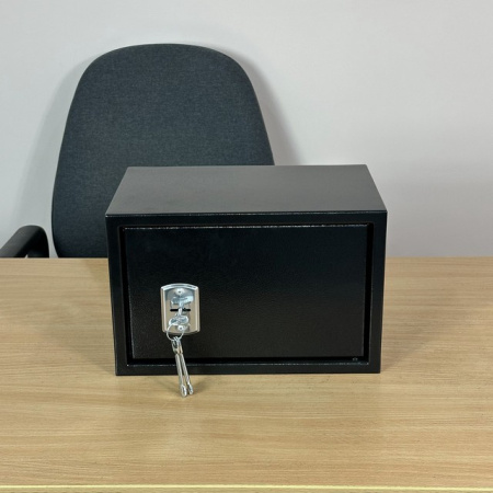Меблевий сейф СМ-200 чорний