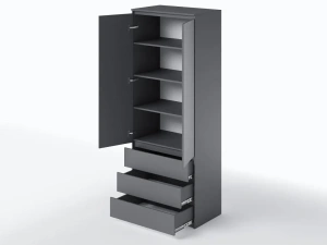 Шафа розпашна 2х дверна T210 фото 2