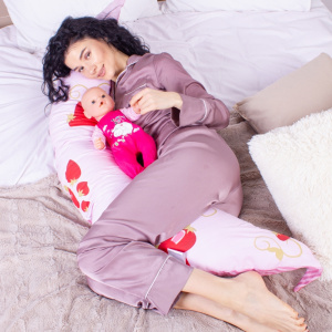 Подушка для вагітних та годування №8635 PL 17-0078 Kristina 100% Memory фото 5