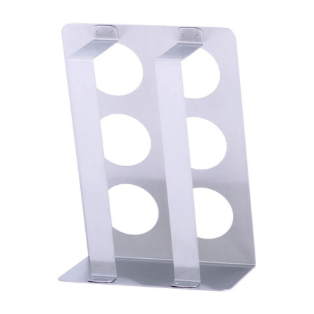 Набір ємностей для спецій Kamille на квадратній підставці, для сервірування столу KM-7036