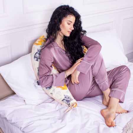 Подушка для вагітних та годування №8624 PL 17-0559 Elkasso 50% Memory