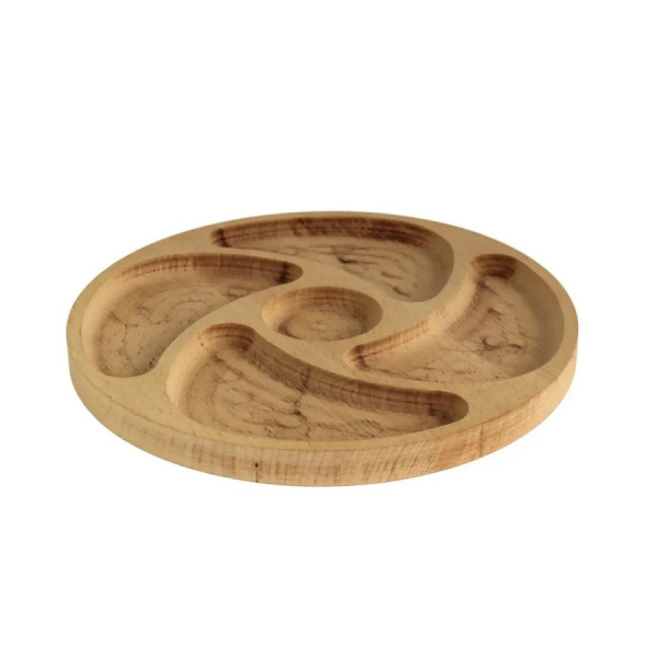 Менажница SNACK ТМ BRIZOLL, Бук , 5 секций фото 3