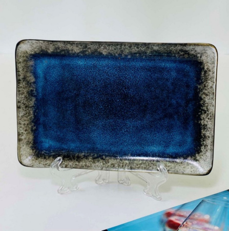 Тарілка прямокутна Голден-бей Olens, 23.5Х15.5 см