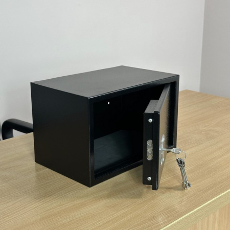 Меблевий сейф СМ-200 чорний
