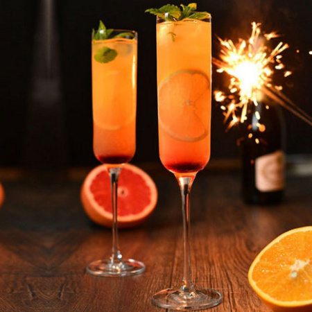 Набір келихів для шампанського Krosno Glamour 6 шт 170 мл