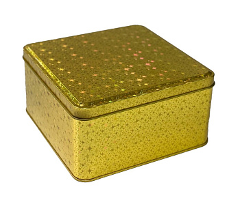 Банка Olens  Чеканка, 450г квадратна