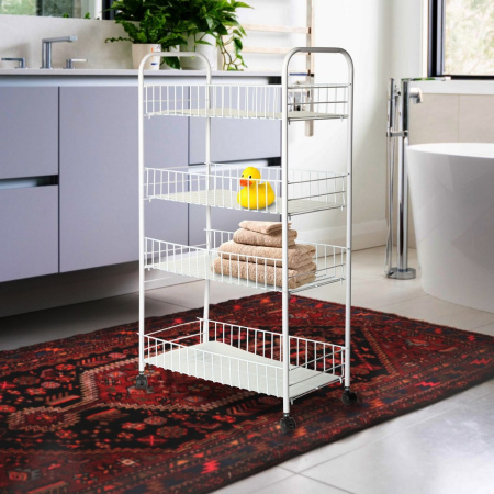 Етажерка 4-х ярусна Besser  металева KM-2750-4