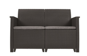 Комплект мебели  Emma 2 seater set серый фото 3 Комплект мебели  Emma 2 seater set серый фото 3